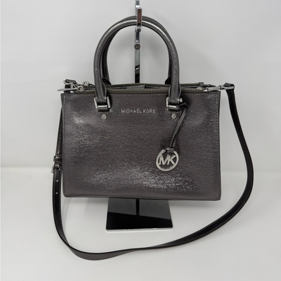 MICHAEL KORS Small Sutton Satchel - Picture 1 of 8